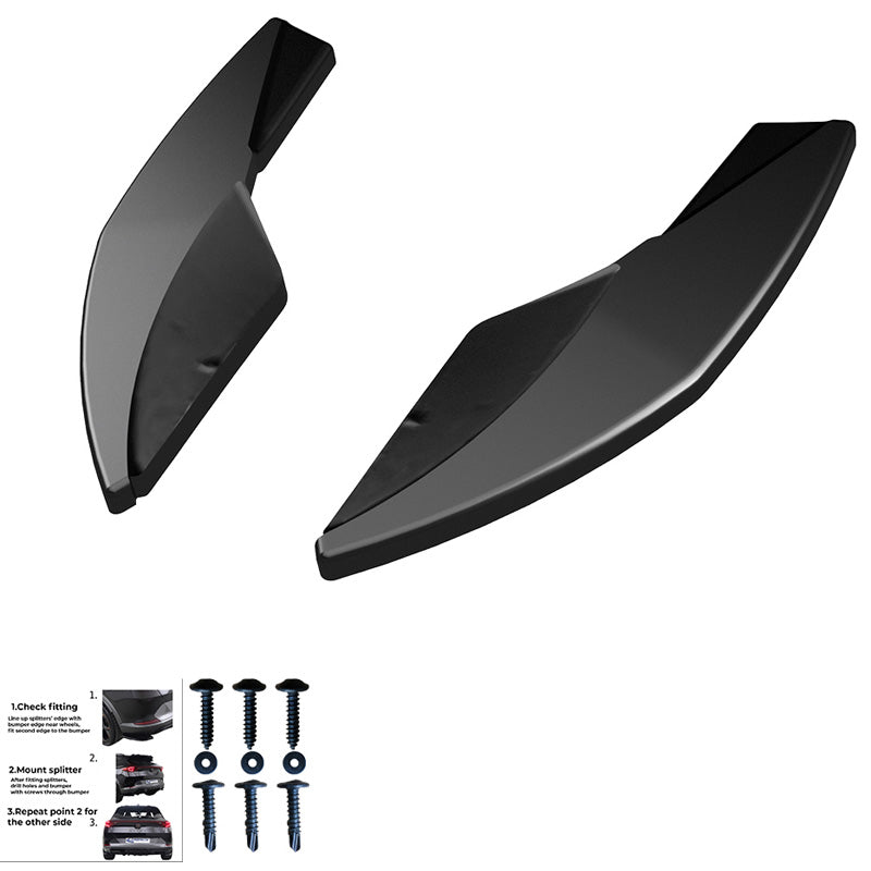 Diffusori laterali posteriori VW Golf VII HB R 2013-2016 - V3 - – Simoni Racing – foto 5