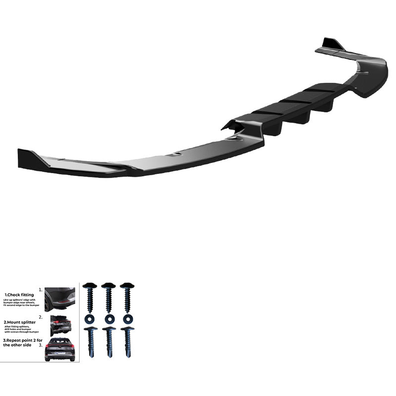 Minigonna paraurti posteriore BMW iX M-Pack i20 2021- - – Simoni Racing – foto 5
