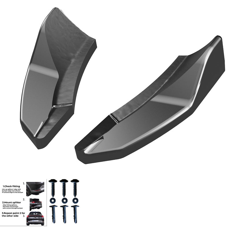 Diffusori laterali posteriori Ford Fiesta ST MK8 2017- - – Simoni Racing