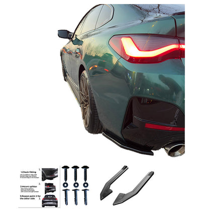 Diffusori laterali posteriori BMW i4 G26 M-Pack 2021- - – Simoni Racing – foto 4