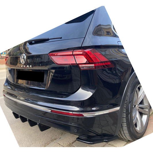 Diffusori laterali posteriori VW Tiguan II Stand/R-Line '16-'20 – Simoni Racing