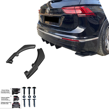 Diffusori laterali posteriori VW Tiguan II Stand/R-Line '16-'20 – Simoni Racing – foto 3