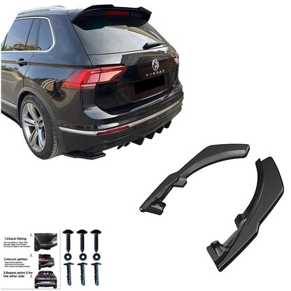 Diffusori laterali posteriori VW Tiguan II Stand/R-Line '16-'20 – Simoni Racing – foto 4