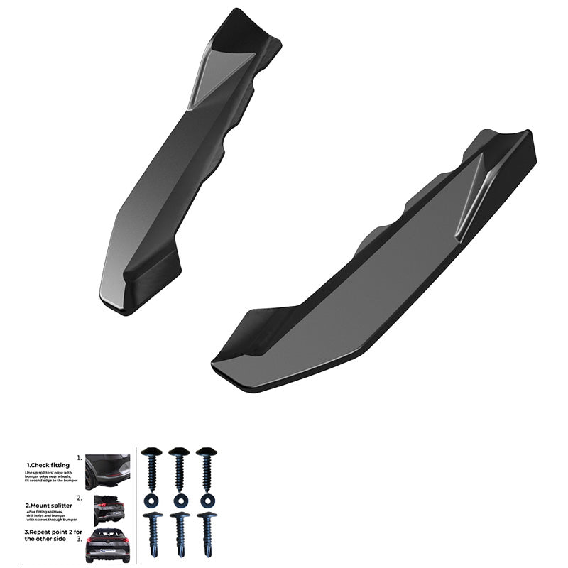 Diffusori laterali posteriori BMW X1 F48 M-Pack 2015-2019 - – Simoni Racing