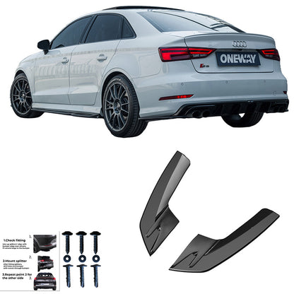 Diffusori laterali posteriori Audi S3 8V Sedan 2013-2016 - – Simoni Racing – foto 4
