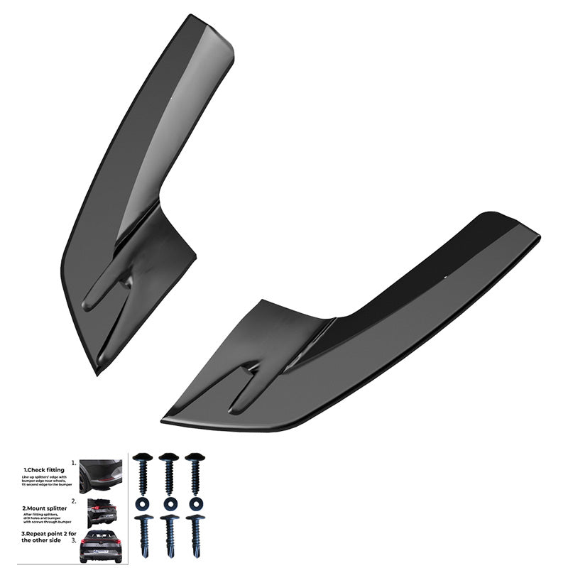 Diffusori laterali posteriori Audi S3 8V Sedan 2013-2016 - – Simoni Racing – foto 5