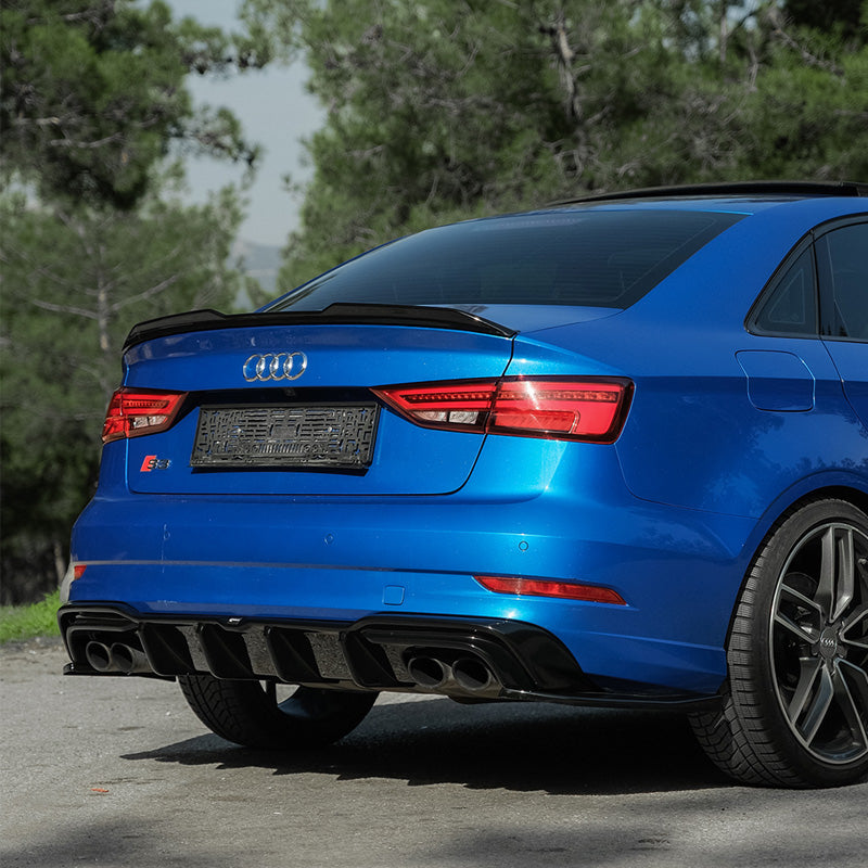 Diffusori laterali posteriori Audi S3 8V Sedan 2013-2020 - V2 - – Simoni Racing