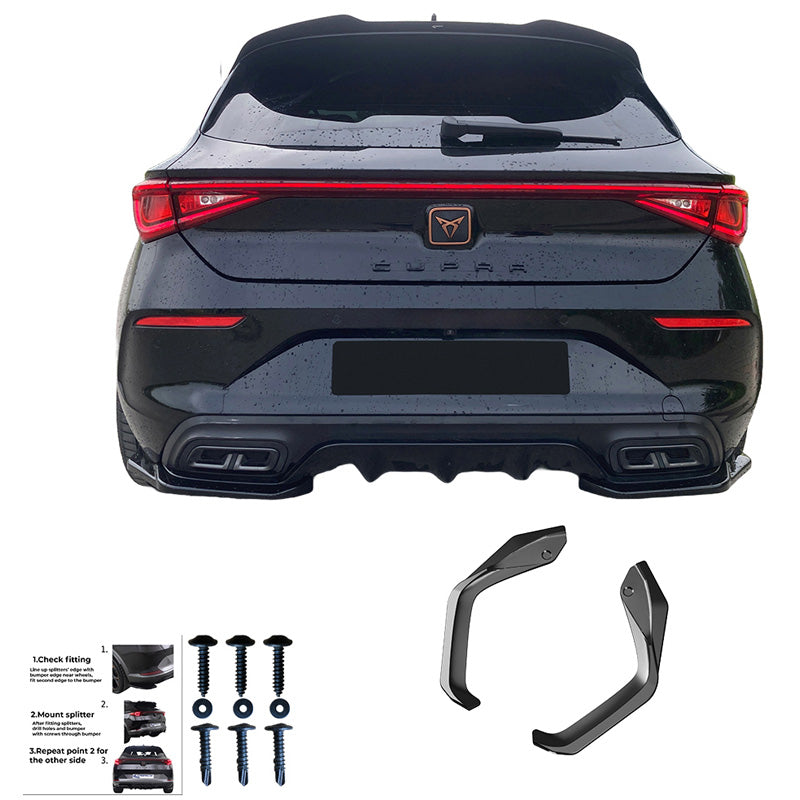 Diffusori laterali posteriori Cupra Leon HB 2020- - Version 2 - – Simoni Racing – foto 4