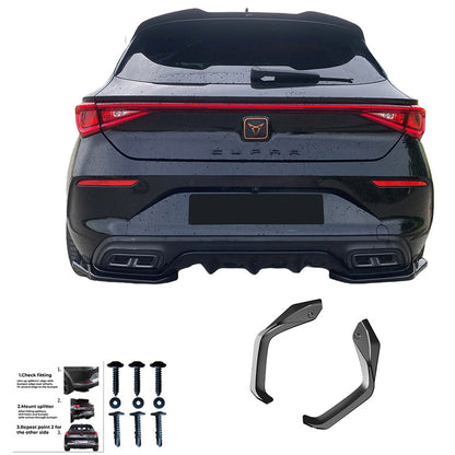 Diffusori laterali posteriori Cupra Leon HB 2020- - Version 2 - – Simoni Racing – foto 4