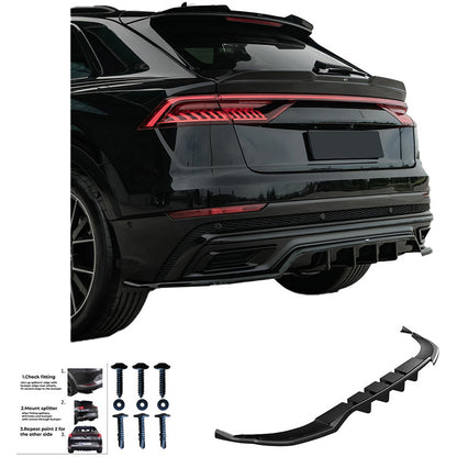 Minigonna paraurti posteriore Audi Q8 S-Line MK1 2018-2023 - – Simoni Racing – foto 5