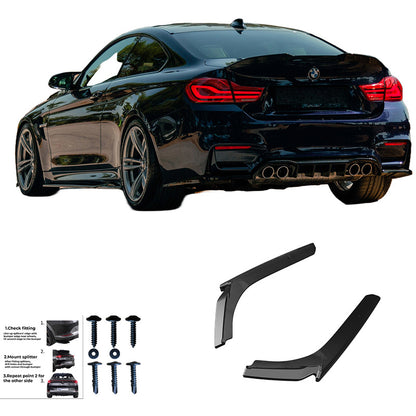 Diffusori laterali posteriori adatti BMW M4 F82 2014-2021 - – Simoni Racing – foto 3