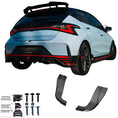 Diffusori laterali posteriori adatti Hyundai I20 N MK3 2020- - – Simoni Racing – foto 3