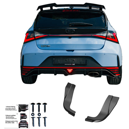 Diffusori laterali posteriori adatti Hyundai I20 N MK3 2020- - – Simoni Racing – foto 4