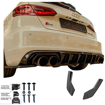 Diffusori laterali posteriori Audi S3 8V Sportback 2013-2016 - – Simoni Racing – foto 4