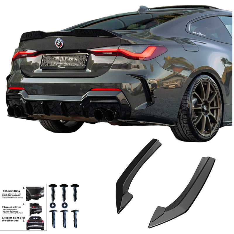 Diffusori laterali posteriori BMW 4-Series G22/G23 Coupe/ – Simoni Racing – foto 3