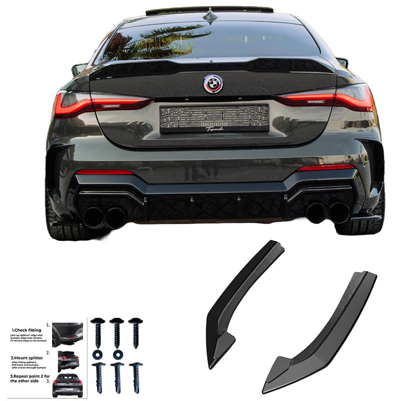 Diffusori laterali posteriori BMW 4-Series G22/G23 Coupe/ – Simoni Racing – foto 4