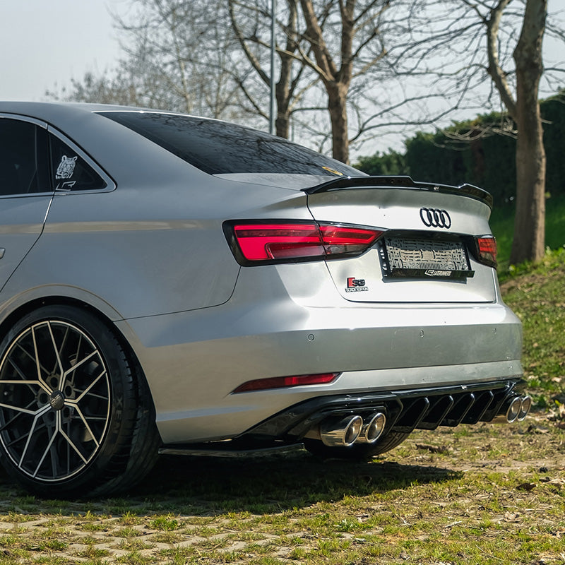 Diffusori laterali posteriori Audi A3 8V Sedan Facelift '16-'20 – Simoni Racing