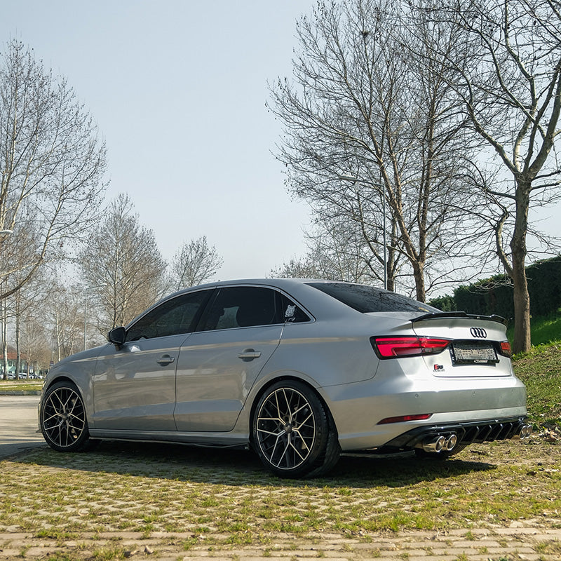 Diffusori laterali posteriori Audi A3 8V Sedan Facelift '16-'20 – Simoni Racing – foto 4