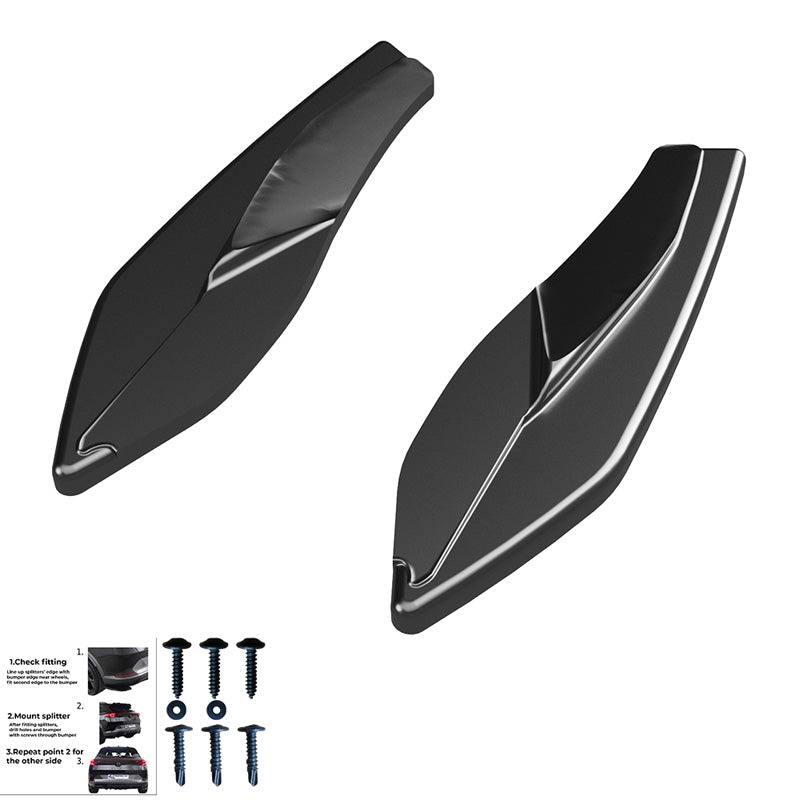 Diffusori laterali posteriori Audi A3 8Y Sportback S3/ – Simoni Racing – foto 4