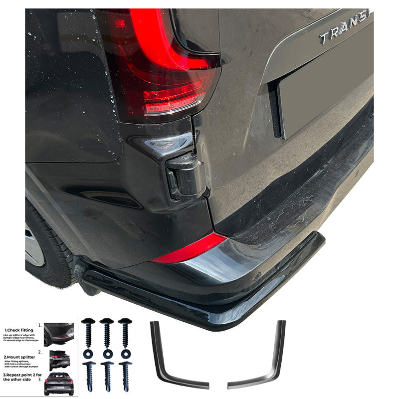 Diffusori laterali posteriori Volkswagen Transporter T7 2024- – Simoni Racing – foto 3
