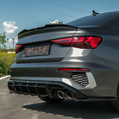 Diffusori laterali posteriori Audi A3 8Y Sedan S3/S-Line '20-'24 – Simoni Racing – foto 2