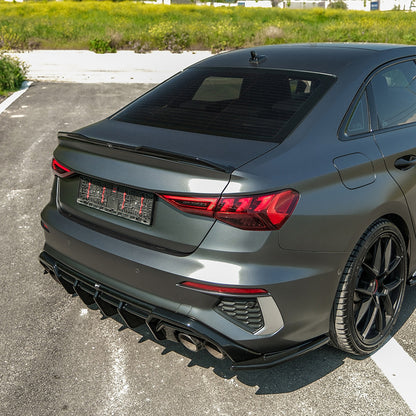 Diffusori laterali posteriori Audi A3 8Y Sedan S3/S-Line '20-'24 – Simoni Racing – foto 3