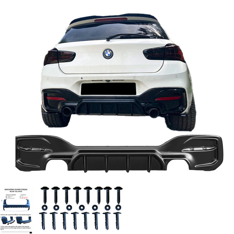Diffusore posteriore BMW 1-Series F20/F21 Facelift – Simoni Racing – foto 4