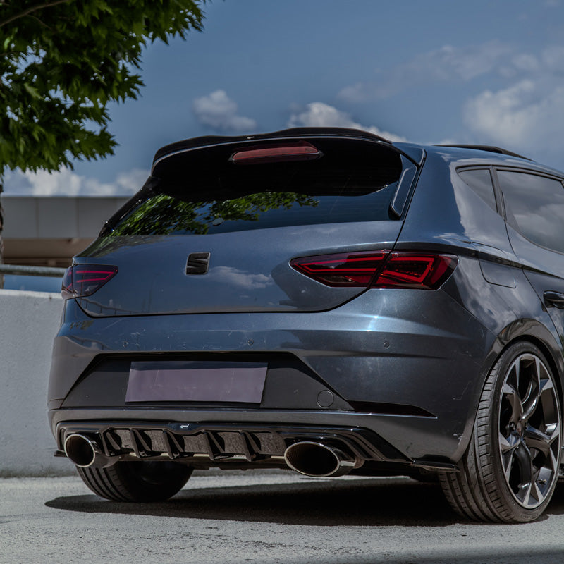 Diffusore posteriore Seat Leon (5F) HB FR Facelift 2017-2020 - – Simoni Racing