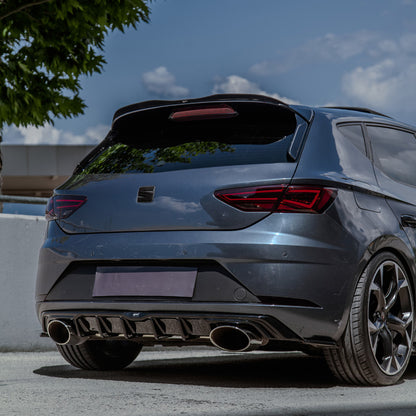Diffusore posteriore Seat Leon (5F) HB FR Facelift 2017-2020 - – Simoni Racing