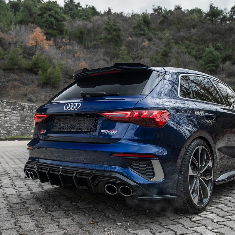 Diffusore posteriore Audi A3 8Y S-Line/S3 Sedan/Sportback 2020 – Simoni Racing