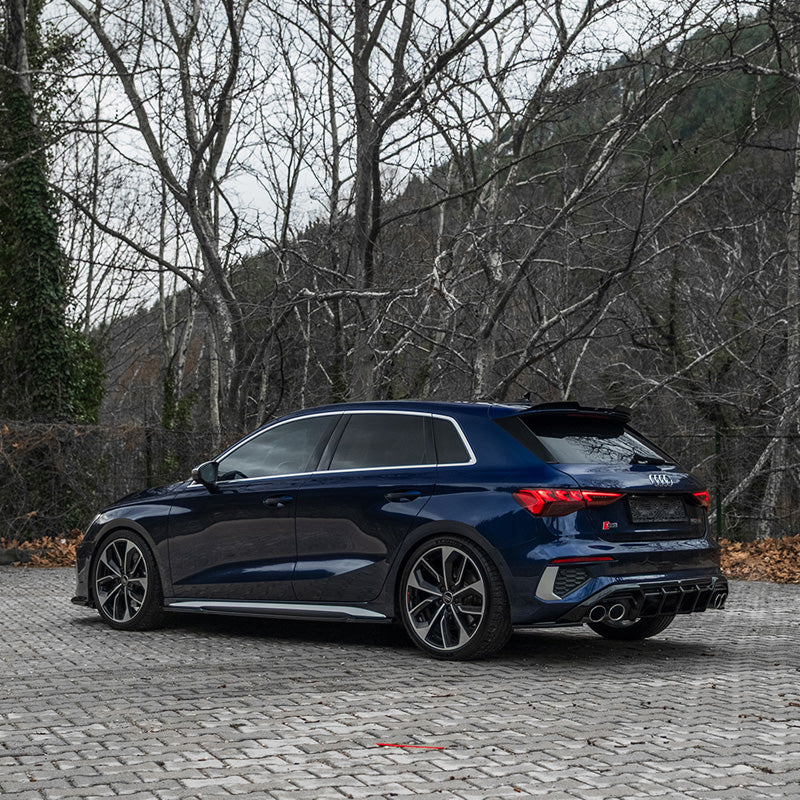 Diffusore posteriore Audi A3 8Y S-Line/S3 Sedan/Sportback 2020 – Simoni Racing – foto 2