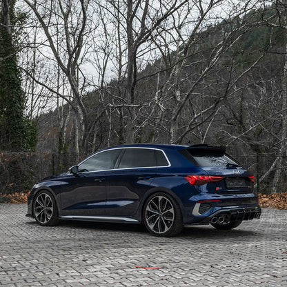 Diffusore posteriore Audi A3 8Y S-Line/S3 Sedan/Sportback 2020 – Simoni Racing – foto 2