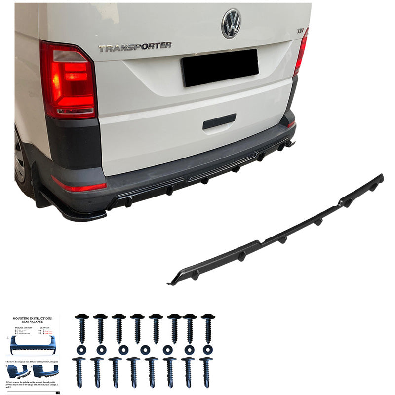 Diffusore posteriore Volkswagen Transporter T6/T6.1 2015-2022 - – Simoni Racing – foto 3