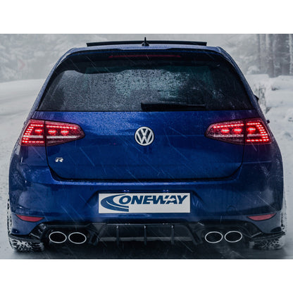 Diffusore posteriore Volkswagen Golf VII HB R 2013-2016 - – Simoni Racing