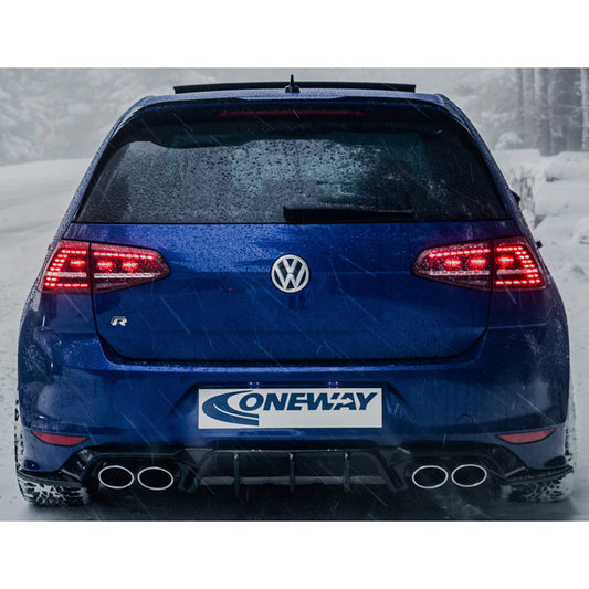 Diffusore posteriore Volkswagen Golf VII HB R 2013-2016 - – Simoni Racing