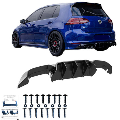 Diffusore posteriore Volkswagen Golf VII HB R 2013-2016 - – Simoni Racing – foto 3