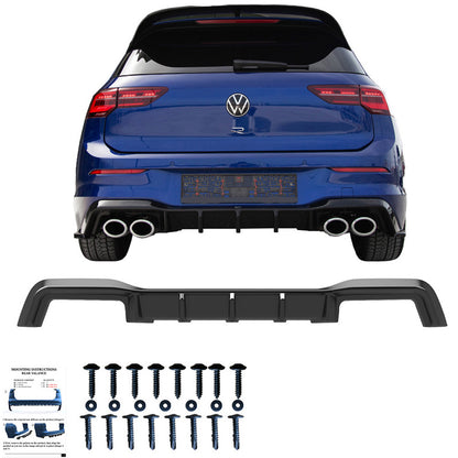 Diffusore posteriore Volkswagen Golf VIII HB R 2020- – Simoni Racing – foto 4
