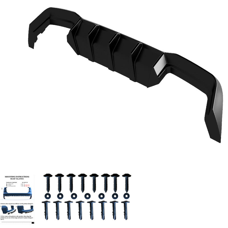 Diffusore posteriore Volkswagen Golf VIII HB R 2020- – Simoni Racing – foto 5