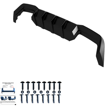 Diffusore posteriore Volkswagen Golf VIII HB R 2020- – Simoni Racing – foto 5