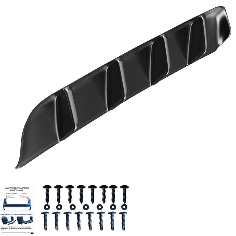Diffusore posteriore Volkswagen Tiguan II R Facelift 2020-2024 - – Simoni Racing