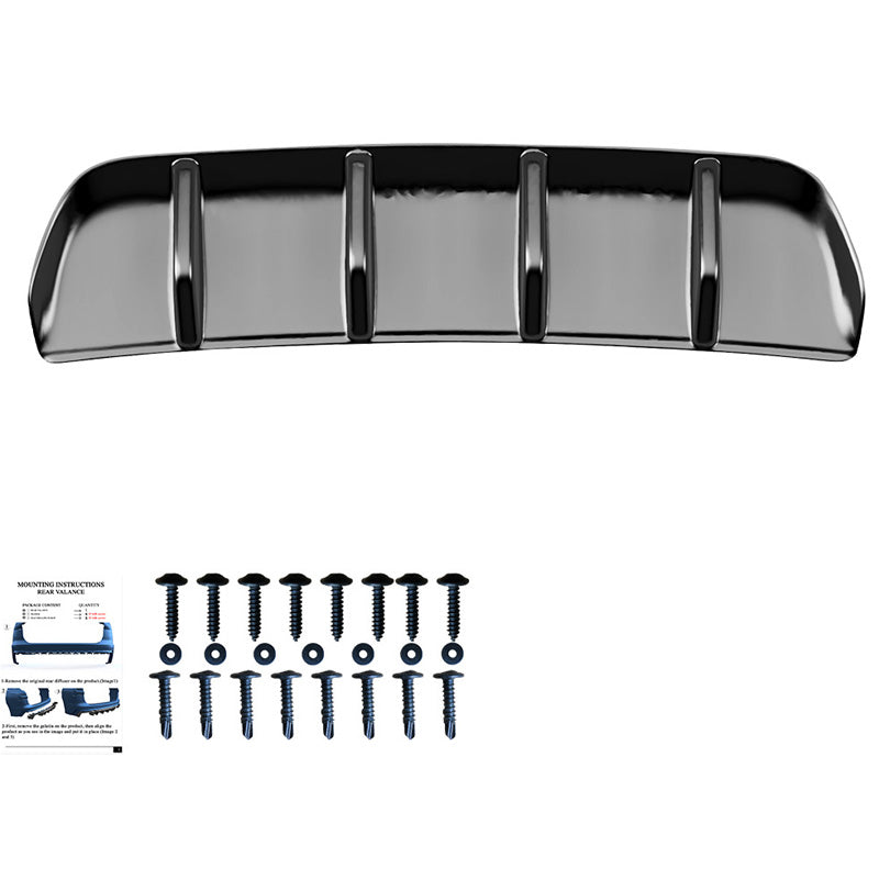 Diffusore posteriore Volkswagen Tiguan II R Facelift 2020-2024 - – Simoni Racing – foto 2