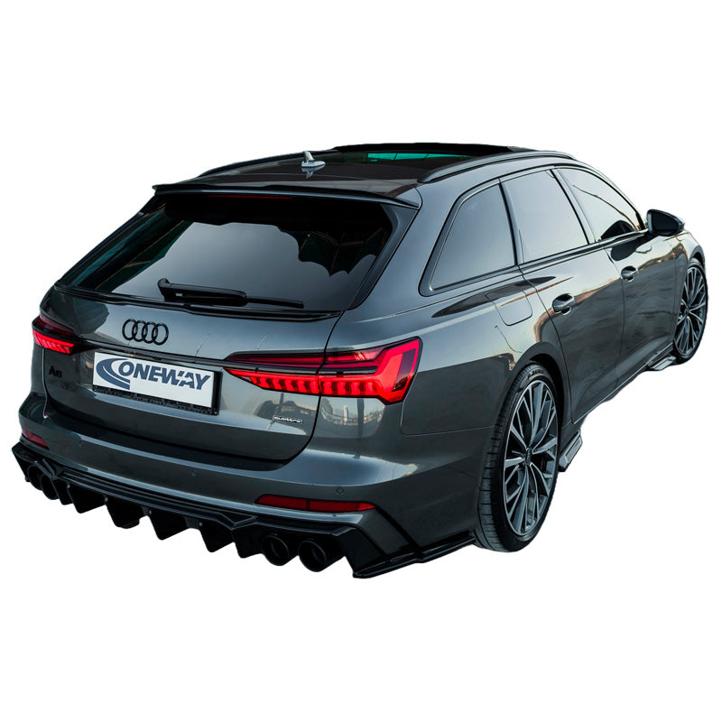 Diffusore posteriore Audi A6 S-Line/S6 C8 (Sedan/Avant) 2018- - – Simoni Racing