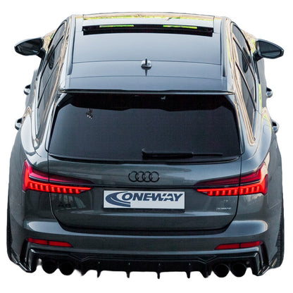Diffusore posteriore Audi A6 S-Line/S6 C8 (Sedan/Avant) 2018- - – Simoni Racing – foto 2