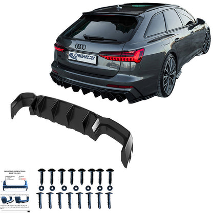 Diffusore posteriore Audi A6 S-Line/S6 C8 (Sedan/Avant) 2018- - – Simoni Racing – foto 3