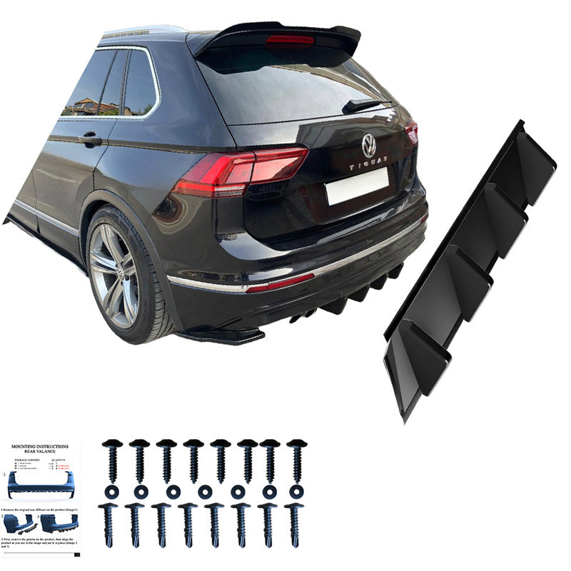 Diffusore posteriore VW Tiguan II Standard/R-Line 2016-2020 - – Simoni Racing – foto 4