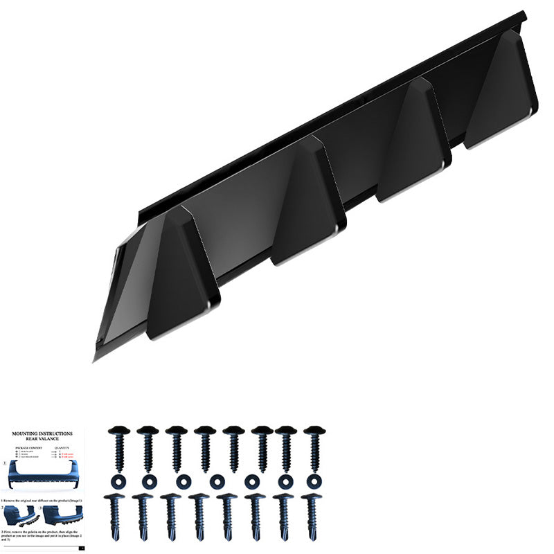Diffusore posteriore VW Tiguan II Standard/R-Line 2016-2020 - – Simoni Racing – foto 5