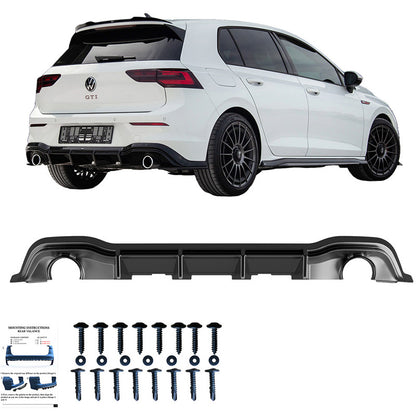 Diffusore posteriore Volkswagen Golf VIII HB GTI 2020- - – Simoni Racing – foto 4