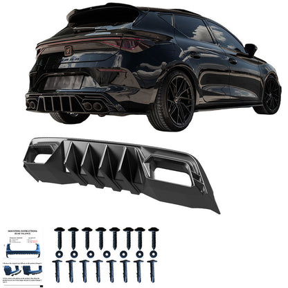 Diffusore posteriore Cupra Leon HB MK1 2020- - – Simoni Racing – foto 4