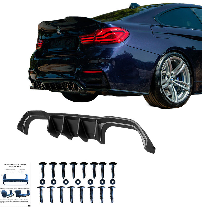 Diffusore posteriore BMW M4 F82 2014-2021 - – Simoni Racing – foto 3