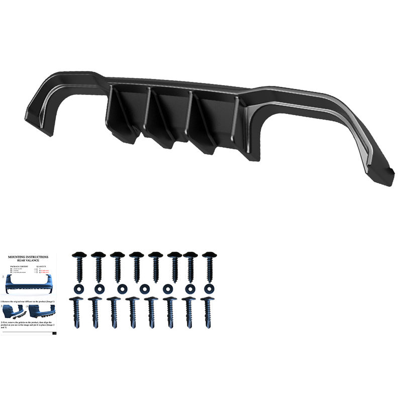 Diffusore posteriore BMW M4 F82 2014-2021 - – Simoni Racing – foto 5